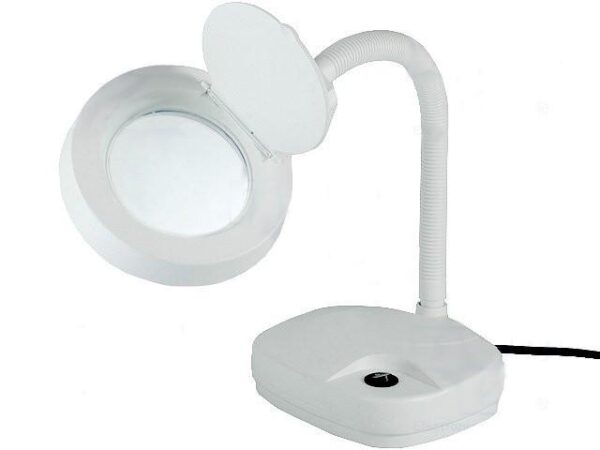 Lupa Sobremesa Luz LED 3,5W 3-8 diotrias 60 LED para Costura
