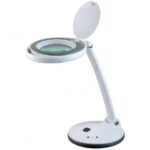 Lupa Sobremesa Luz LED 5W 3-12 diotrias 48 LED para Costura