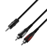 Cable JACK 3,5 ST Macho a 2RCA Macho 6m 3STAR ADAM