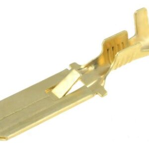 Terminal Faston Macho 6,3mm sin Aislar con RETEN (100 Uds)