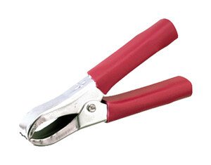 Pinza Cocodrilo Bateria 15A Aislada ROJO