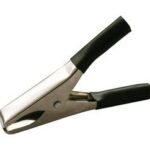 Pinza Cocodrilo Batería 15A Aislada NEGRA 38.066/N