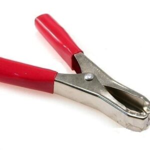 Pinza Cocodrilo Preaislada 50Amp ROJA