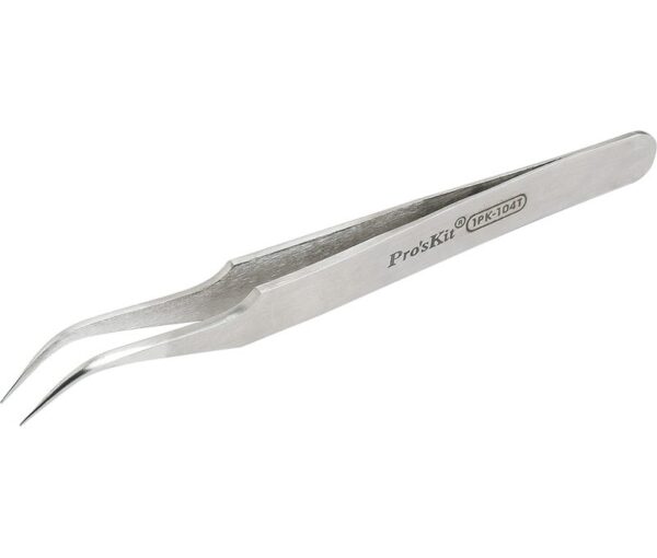Pinzas especiales de Puntas Curvas Super Finas Profesional