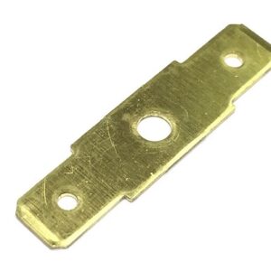 Terminal Faston Macho-Macho 6,3mm Torno M4 sin aislar