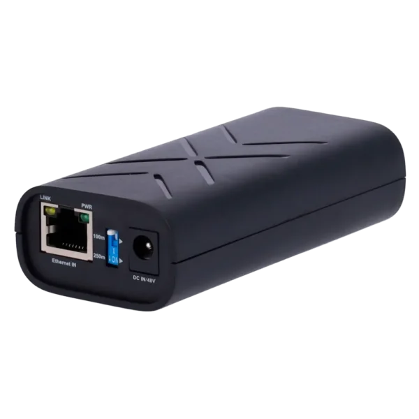 Inyector POE IEEE802.3af/at 60W Gigabit 10/100/1000