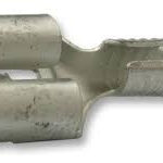 Terminal Fastón Hembra 6,3mm con reten Estañado