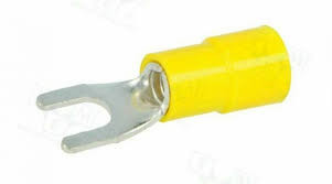 Terminal Horquilla 3,2mm Aislado AMARILLO