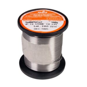 ESTAÑO TRIMETAL 1mm 60/38/2 MBO Carrete 100gr MBO