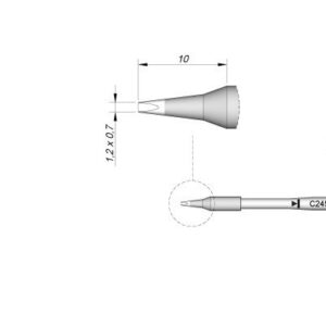 Cartucho Cincel para T245A  JBC C245-906