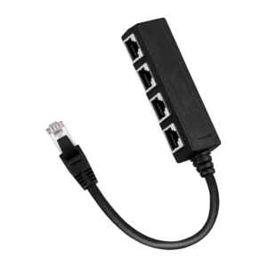 Distribuidor Splitter RJ45 4x1 CCTV