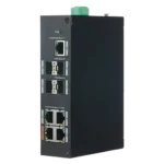 Switch DIN PoE Gigabit 4P RJ45 +1RJ45 +4SFP X-SECURITY