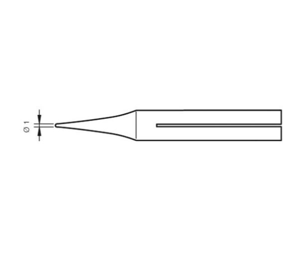 Punta Soldador R05D 1mm  30ST/40ST/SL2020/IN2100 JBC