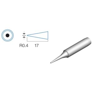Punta Soldador Redonda 0,4mm para HRV6135