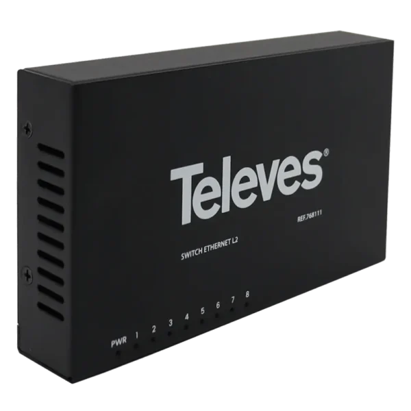 Switch Gigabit 8P TELEVES