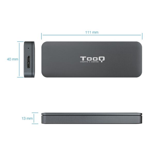 Caja Externa para SSD M.2 NGFF USB