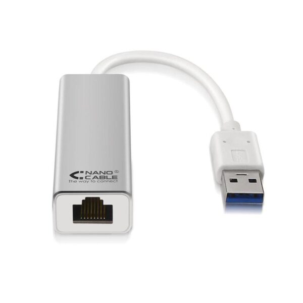 Conversor USB 3.0 a RJ45 Gigabit NANOCABLE
