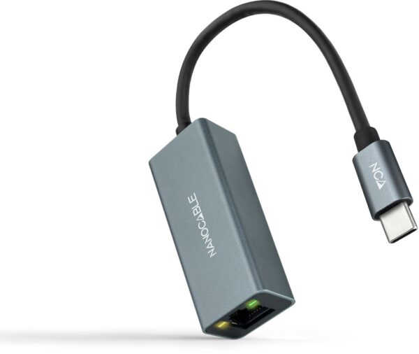 Conversor USB-C a RJ45 Gigabit ECO NANOCABLE