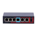 Switch PoE Ethernet Extender 4P+1P RJ45 SAFIRE