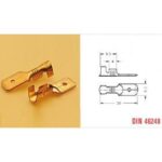 Terminales Fastón Macho 6,3mm sin aislar (20uds.)