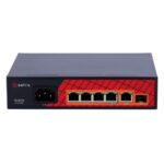 Switch PoE Gigabit 4P+1P RJ45 +SPF SAFIRE