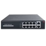 Switch PoE Gigabit 8P + 2 RJ45 ECO
