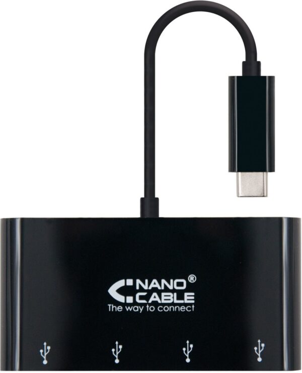 Hub USB-C a 4x USB 3.0 NANOCABLE