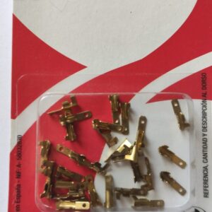 Terminales tipo Faston Macho 2,8mm (25uds.)