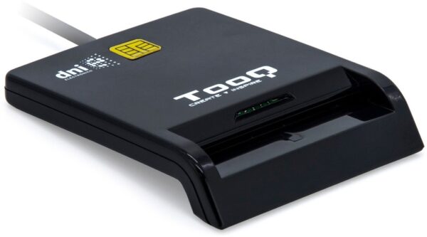 Lector Tarjetas Inteligentes DNIe SIM USB-C NEGRO TOOQ