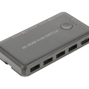 Adaptador KVM USB+HDMI 2.0 4K@60Hz