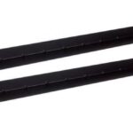 Guia Rack 19' FIJA 1000MM NEGRA