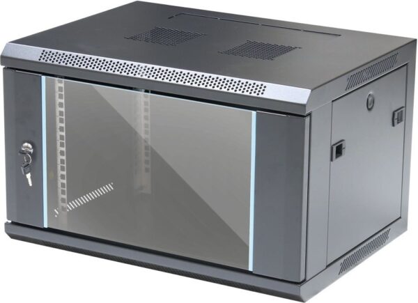 Rack Mural 19" 6U 370x600x450mm NIMO