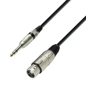 Cable XLR Hembra a JACK 6.3 Macho ST 3m