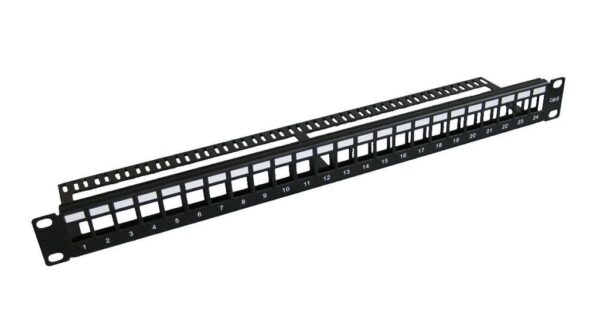 Panel Parcheo Vacio 24P Rack 19' MC
