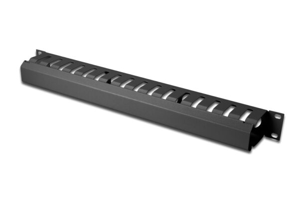 Panel Rack 19' Pasacables Frontal 1U con TAPA