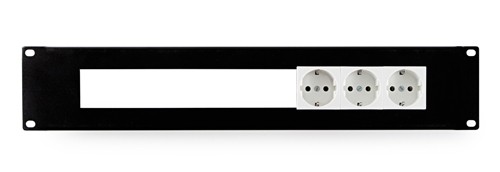 Panel Rack 19in para mecanismos 2U