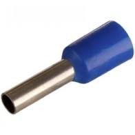 Puntera Hueca Preaislada  0,75mm AZUL (100uds.)