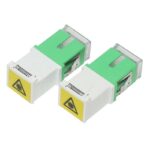 Adaptador Fibra Optica SC/APC Monomodo SIMPLEX