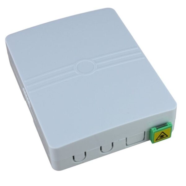 Caja 1 SC/APC Simpex Fibra Superficie Interior con ADAPTADOR