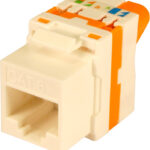 Base RJ45 Hembra Cat6 UTP palometa TELEVES