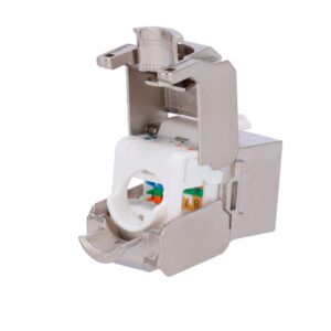 Base RJ45 Hembra Cat6A FTP