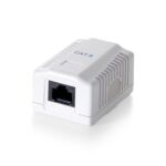 Roseta RJ45 Superficie UTP Cat6 1 Toma EQUIP