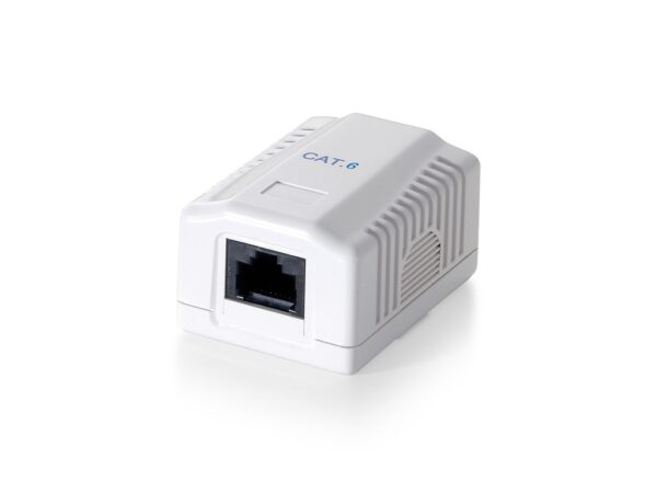 Roseta RJ45 Superficie UTP Cat6 1 Toma EQUIP