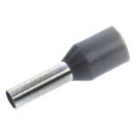 Puntera Hueca Preaislada cable 2,5mm GRIS (100 Uds.)