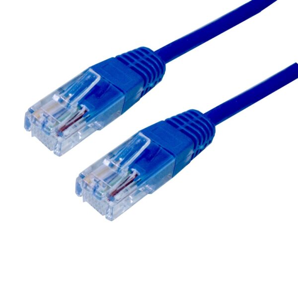 Latiguillo RJ45 Cat5e UTP CCA 2m AZUL DCU
