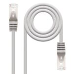 Latiguillo RJ45 Cat6 FTP CU 15m GRIS NANOCABLE