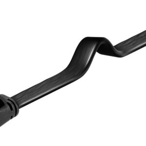 Latiguillo RJ45 Cat6 FTP CU PLANO 0,25m NEGRO