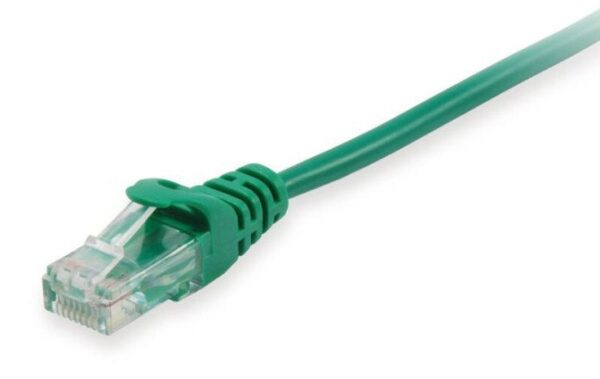 Latiguillo RJ45 Cat6 UTP CCA 0,5m VERDE EQUIP
