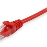 Latiguillo RJ45 Cat6 UTP CCA 1m ROJO EQUIP