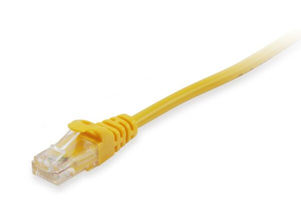 Latiguillo RJ45 Cat6 UTP CCA 2m AMARILLO EQUIP